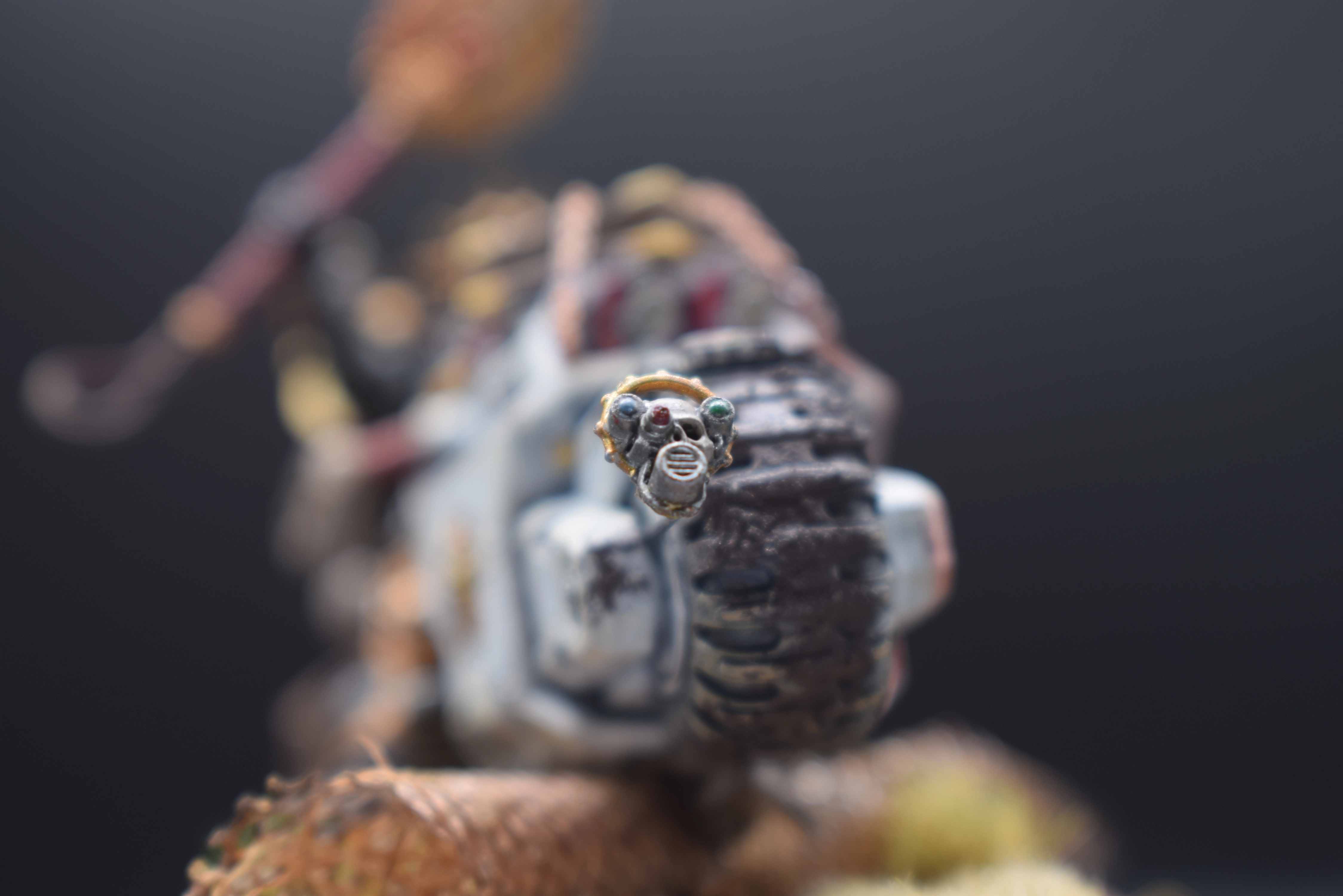 Capellán en Moto Primaris Detail