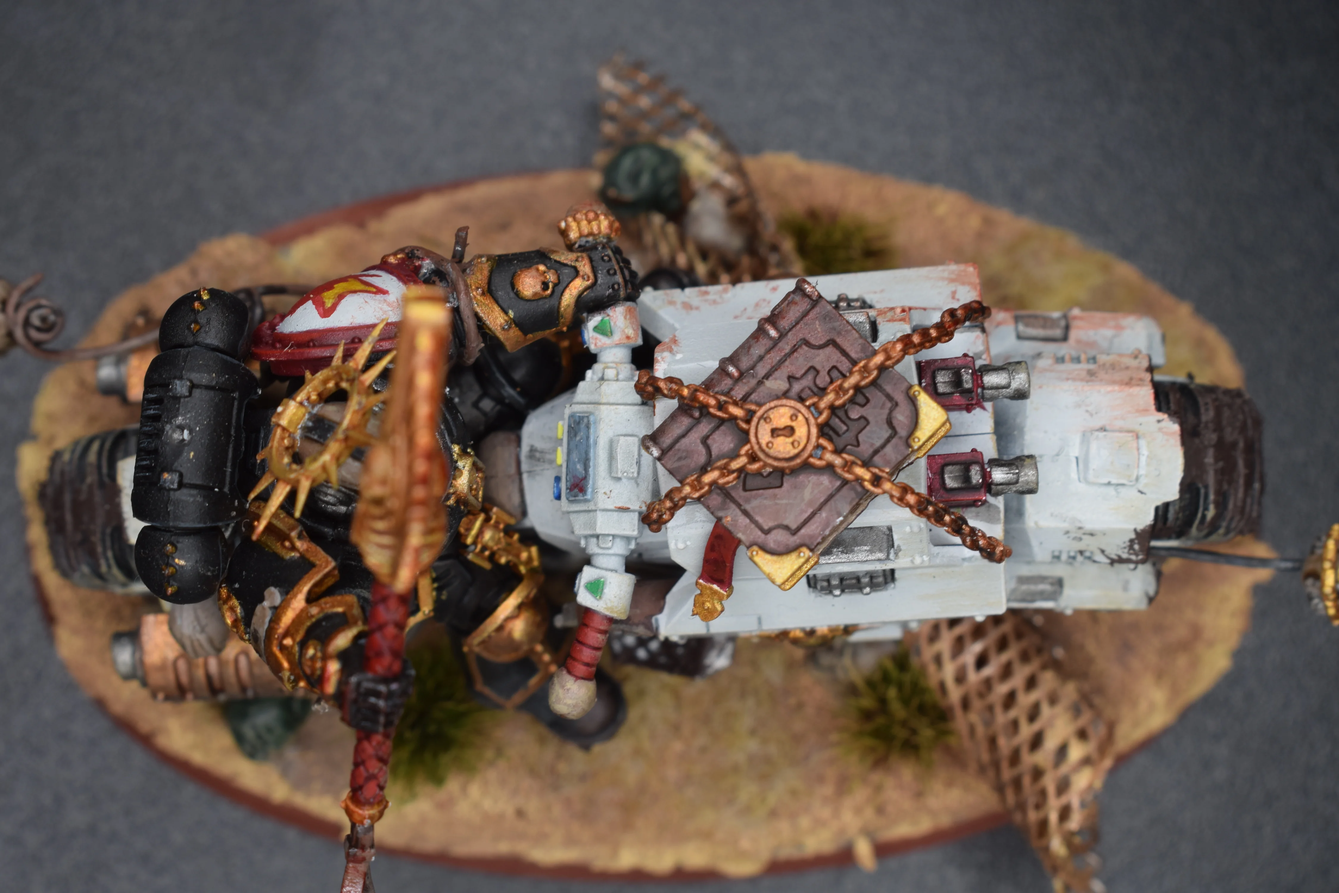 Capellán en Moto Primaris Base