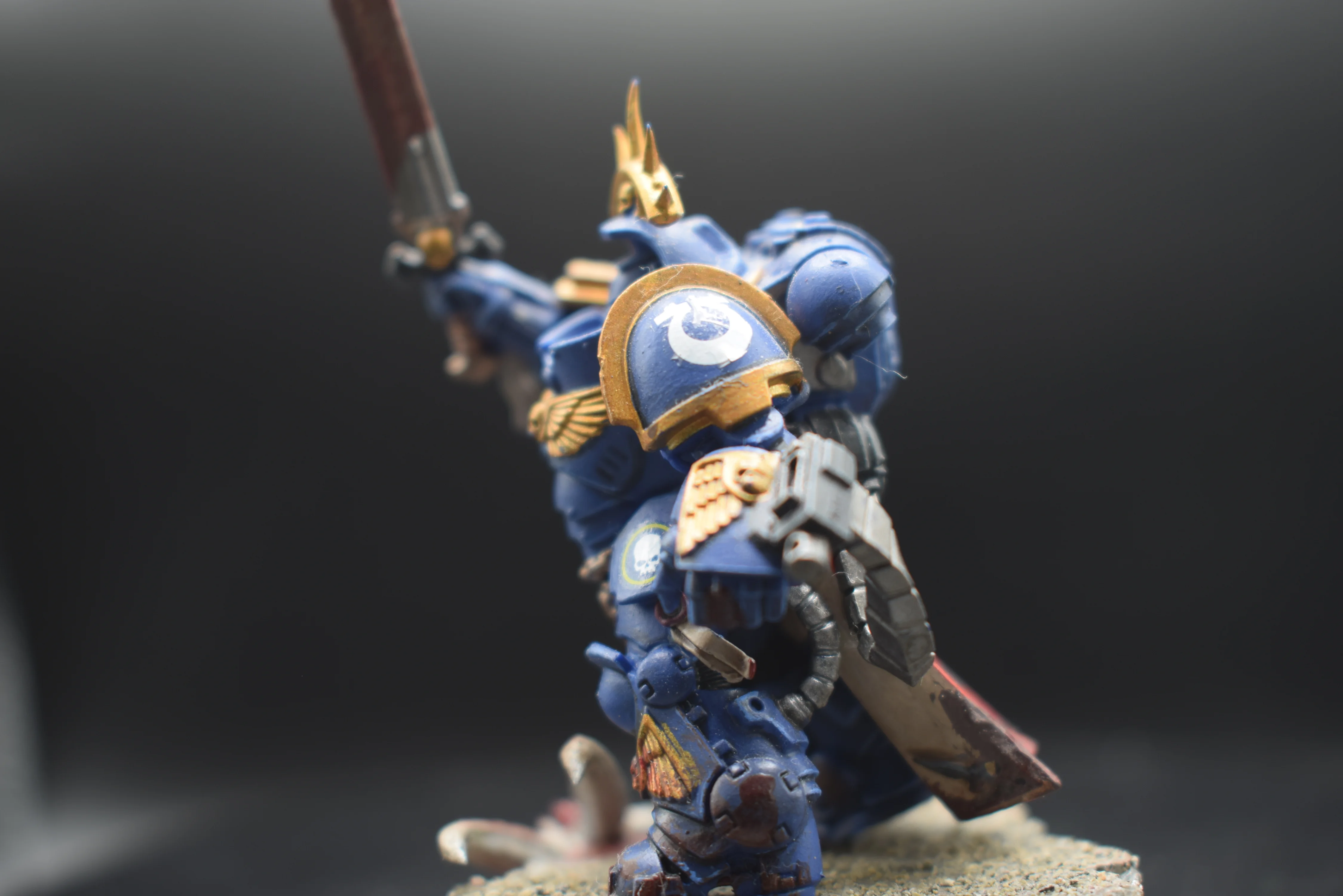 Capitán en Armadura Gravis Textures